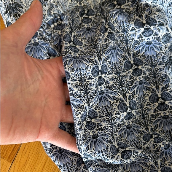 Fat Face Navy and White Floral Trousers/PJ’s 14 - Picture 7 of 15